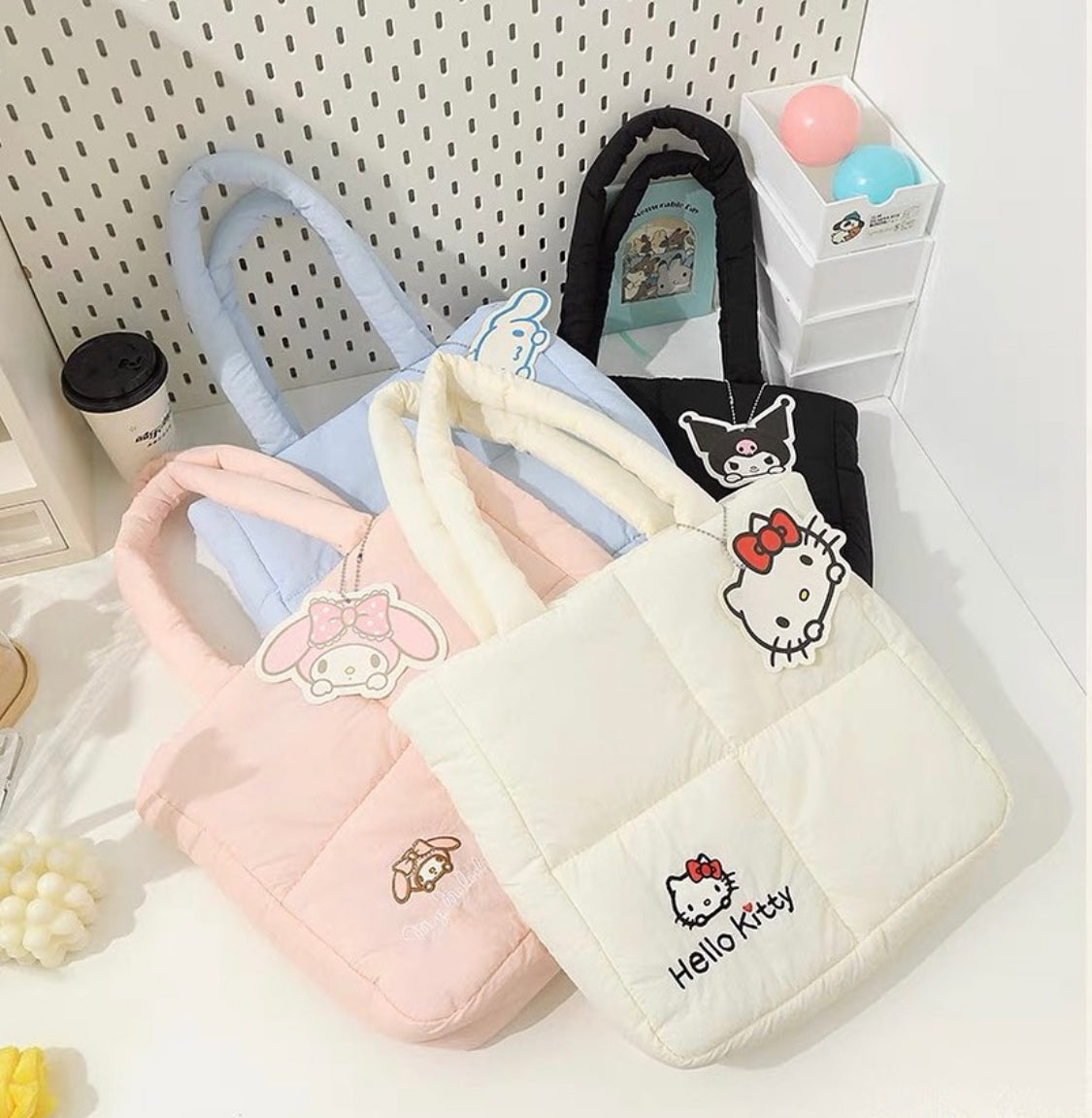 Sanrio Puffer Bag (Pre-order)