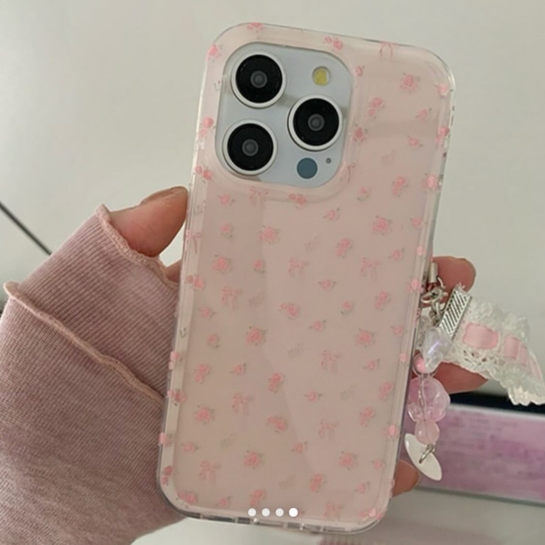 Bowknot Rose Iphone Cover (Pre-Order)