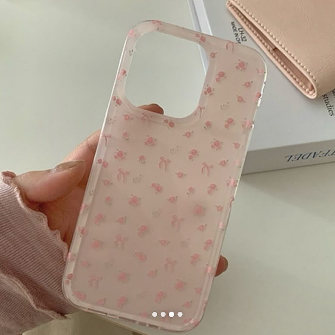 Bowknot Rose Iphone Cover (Pre-Order)