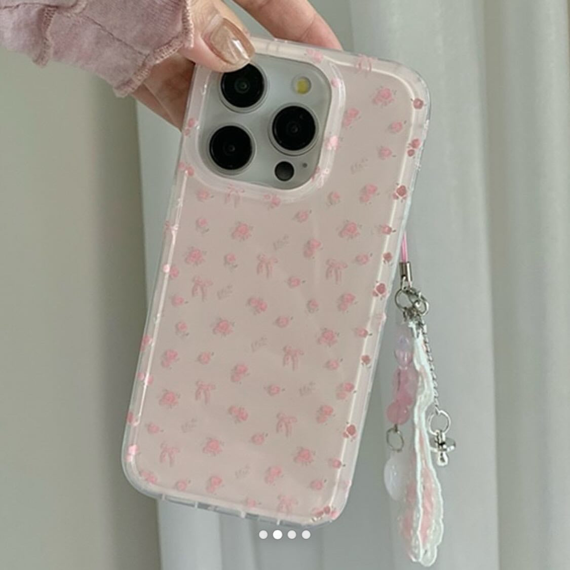 Bowknot Rose Iphone Cover (Pre-Order)