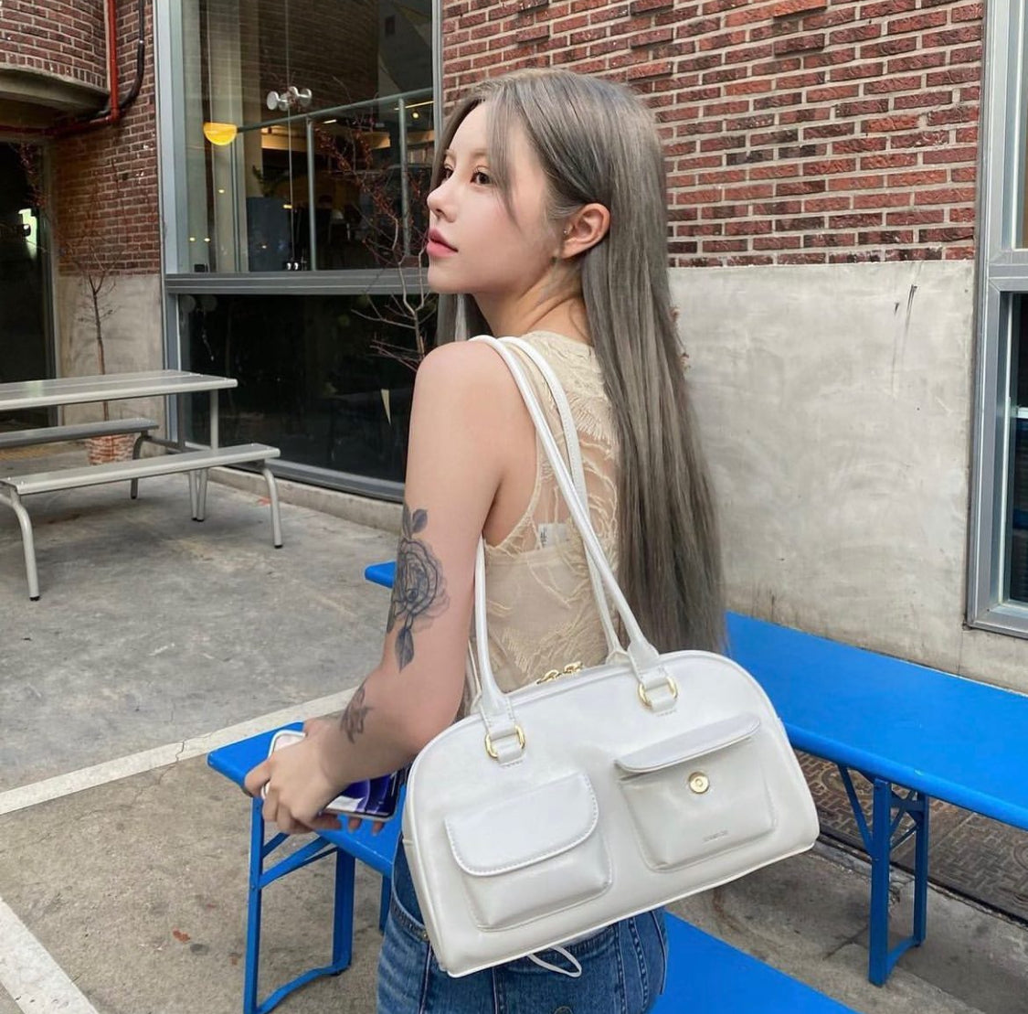 Yunjin Chubby Shoulder Bag (Pre-Order)