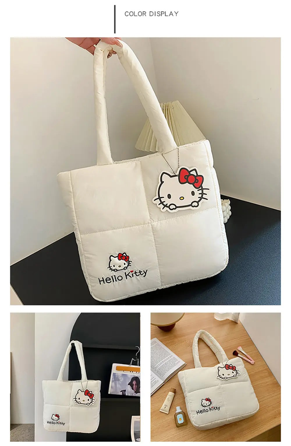 Sanrio Puffer Bag (Pre-order)