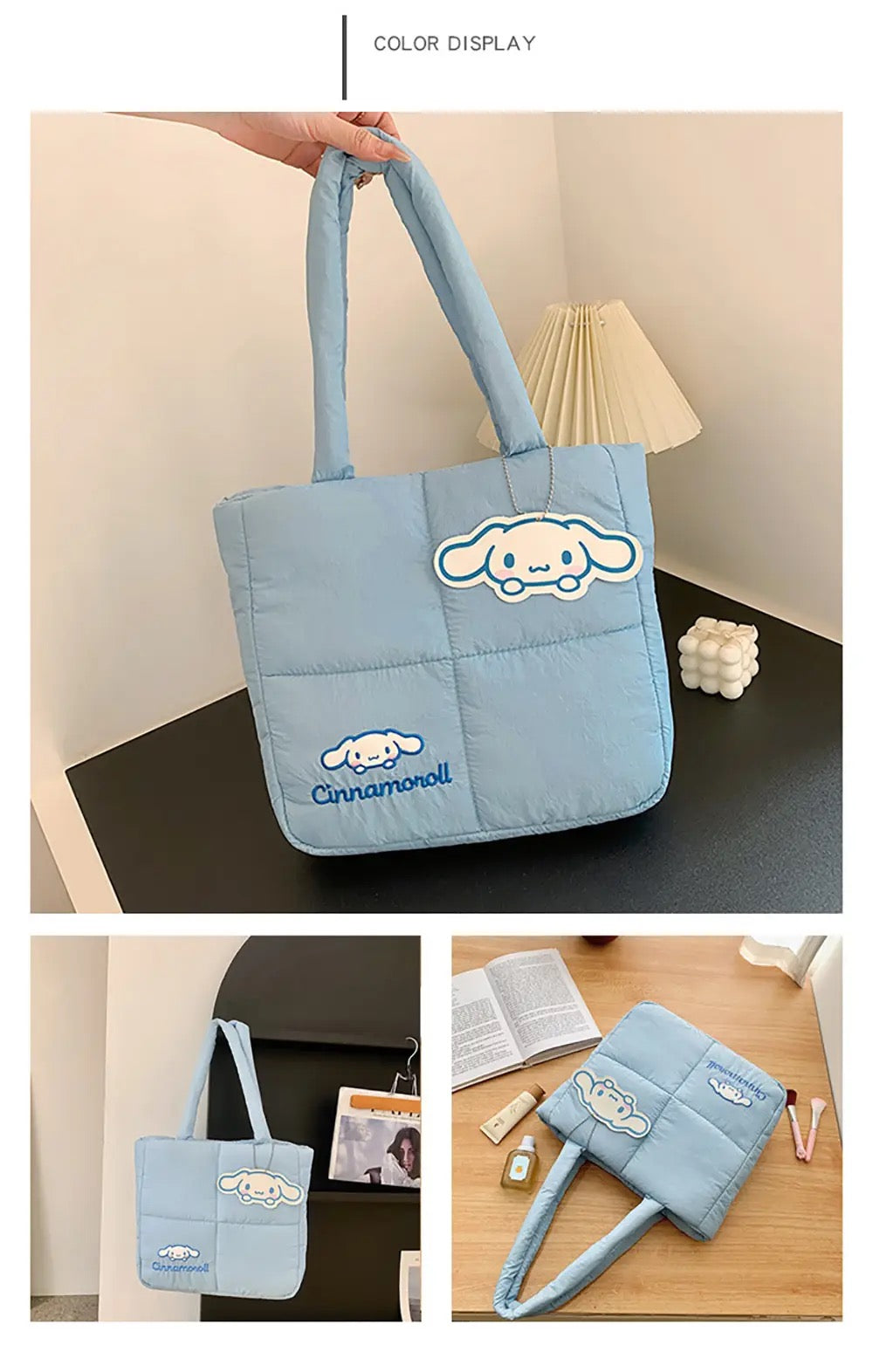 Sanrio Puffer Bag (Pre-order)