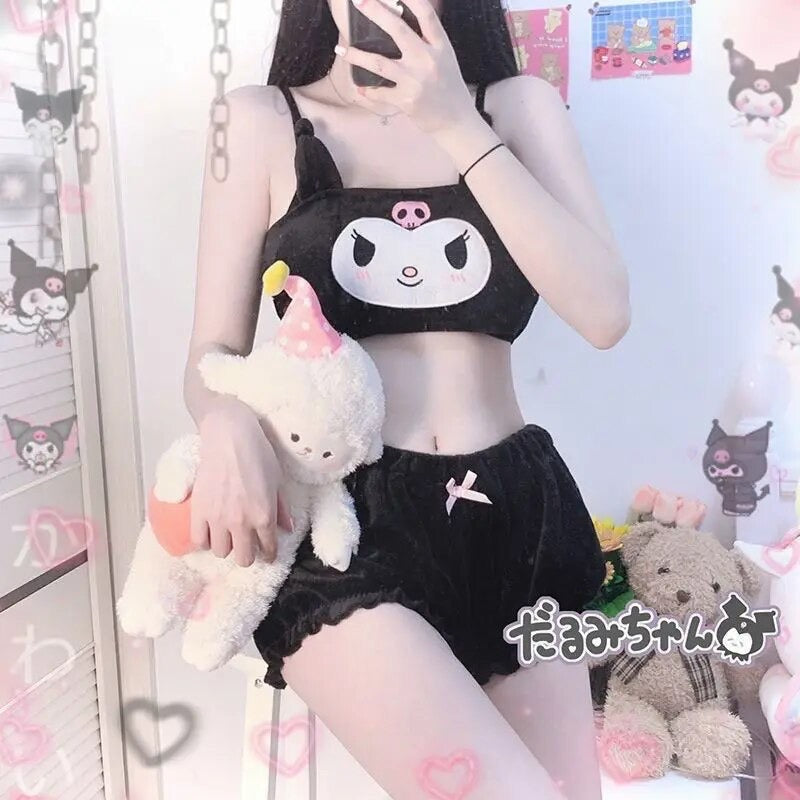 Kuromi Sleepwear Set