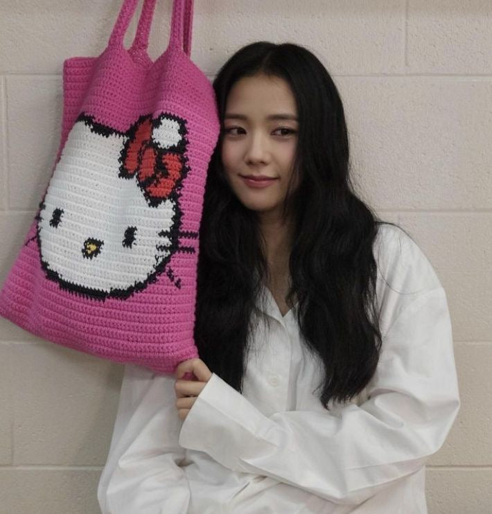 Hello Kitty Knitted Tote Bag (Pre-Order)