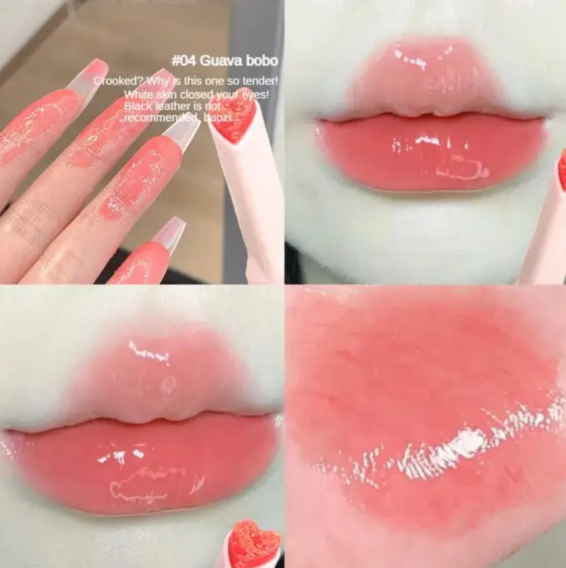 Gege bear lip glaze (Pre-order)