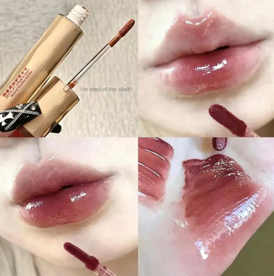 Gege bear lip glaze (Pre-order)