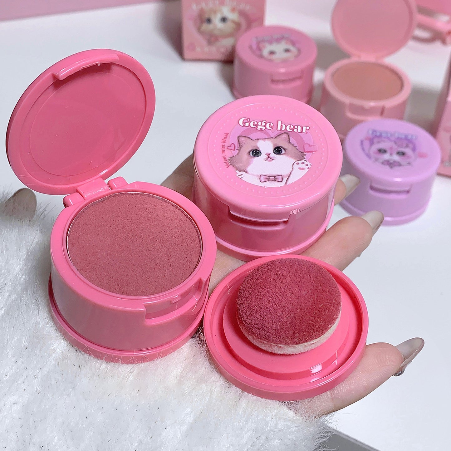 Gege bear velvet mist blush (Pre-order)