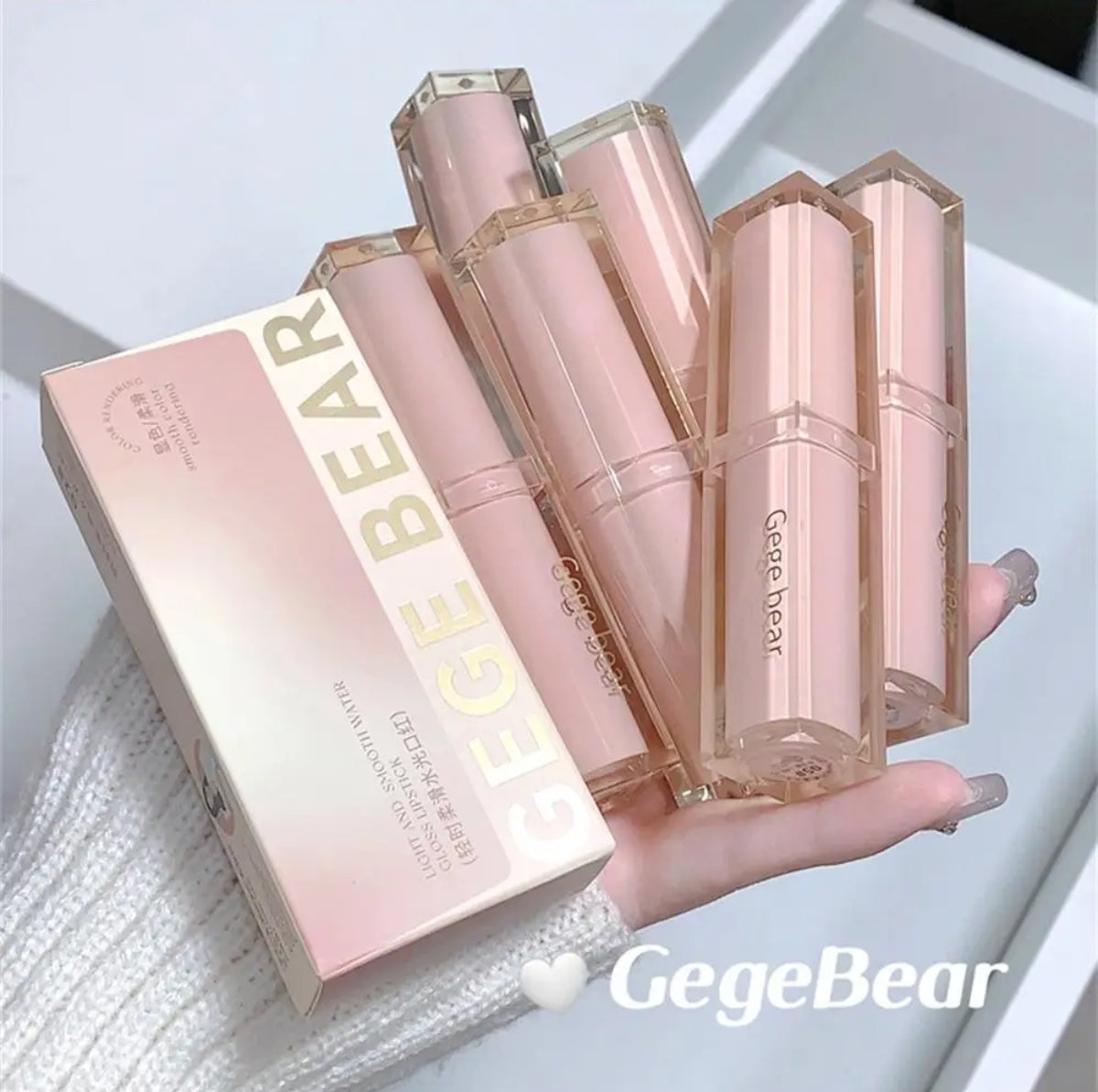 Gege bear gloss lipstick (Pre-order)