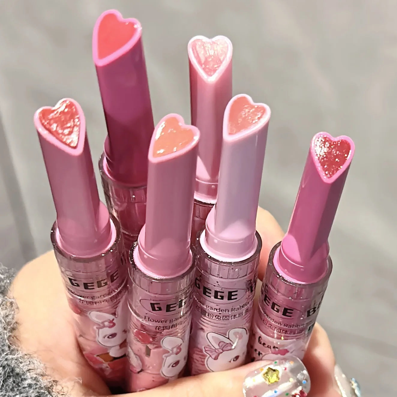 Gege bear solid lip gloss (Pre-order)