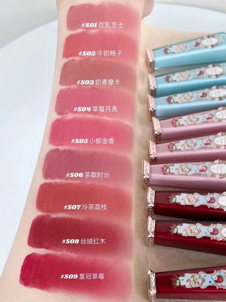 FK Strawberry Rococo matte lip glaze (Pre-order)