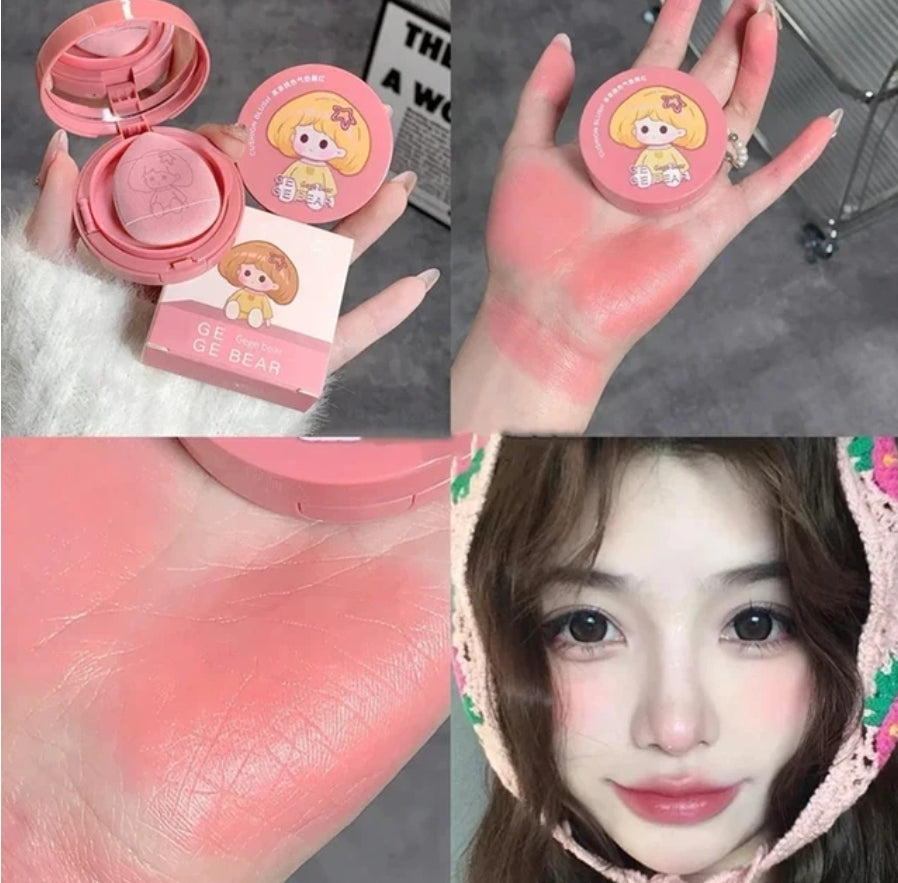 Gege bear cushion blush (Pre-order)