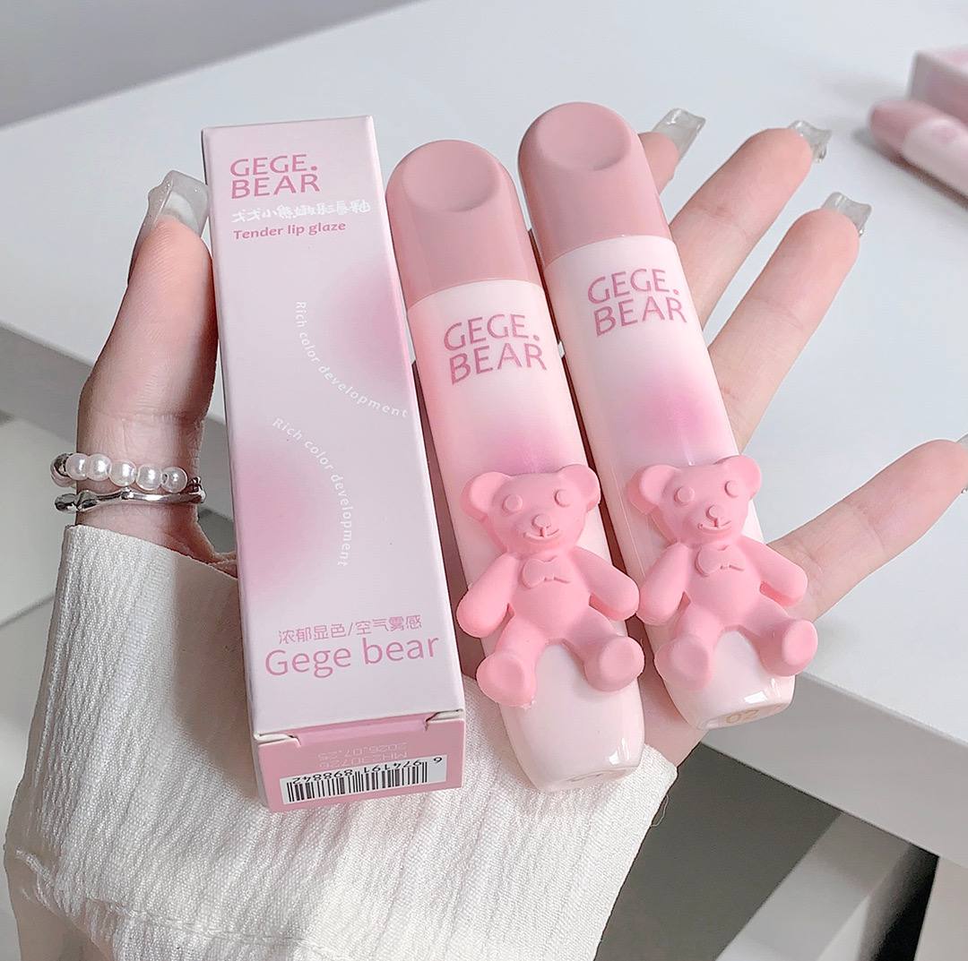 Gege bear tender lip glaze (Pre-order)