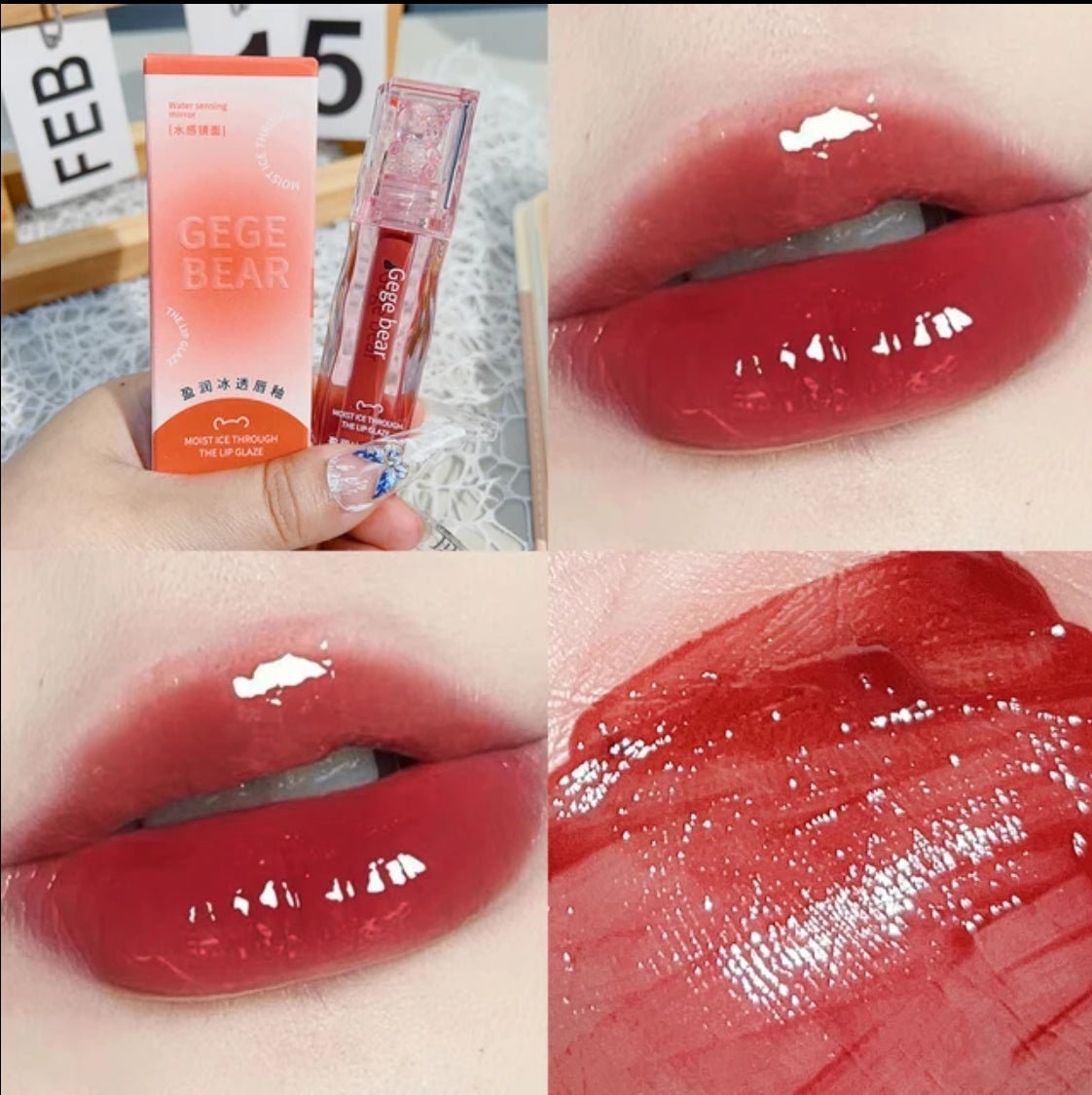 Gege bear liquid lipstick (Pre-order)