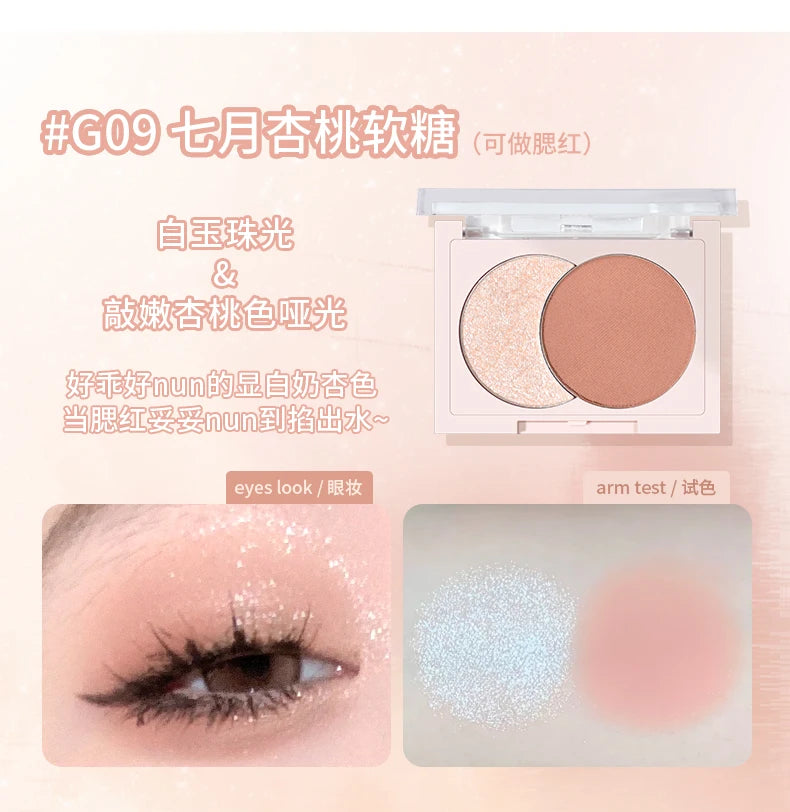 Gogo Tales double eyeshadow palette (Pre-order)