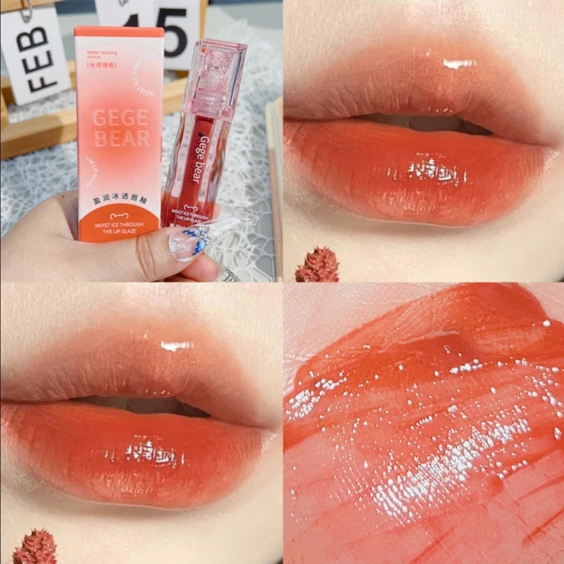 Gege bear liquid lipstick (Pre-order)